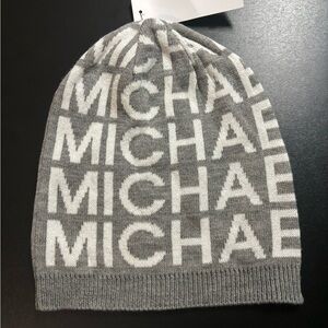 Michael Kors Classic Logo Beanie Hat NWT